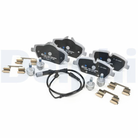 Jeu de quatre plaquettes de frein à disque DELPHI