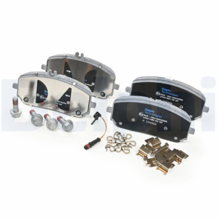 Jeu de quatre plaquettes de frein à disque DELPHI