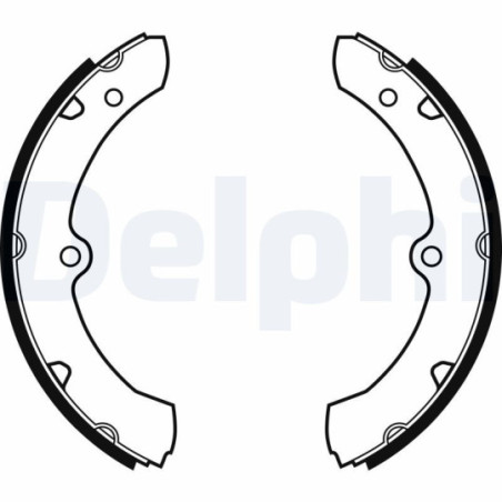 Jeu de mâchoires de frein...