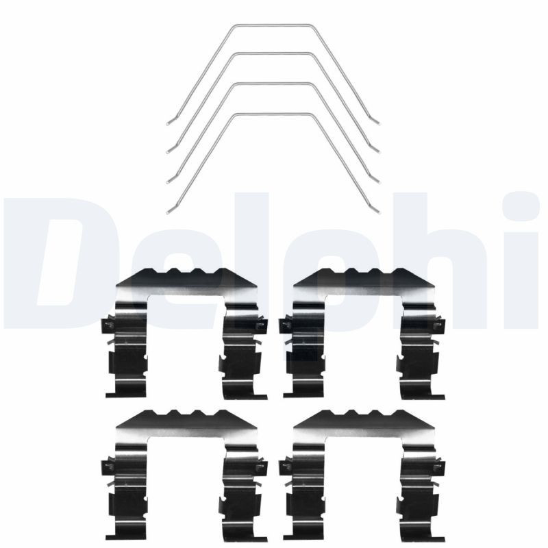 Kit d'accessoires (plaquette de frein) DELPHI
