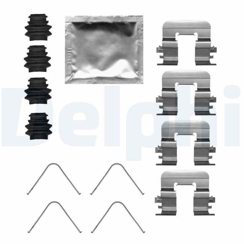 Kit d'accessoires (plaquette de frein) DELPHI