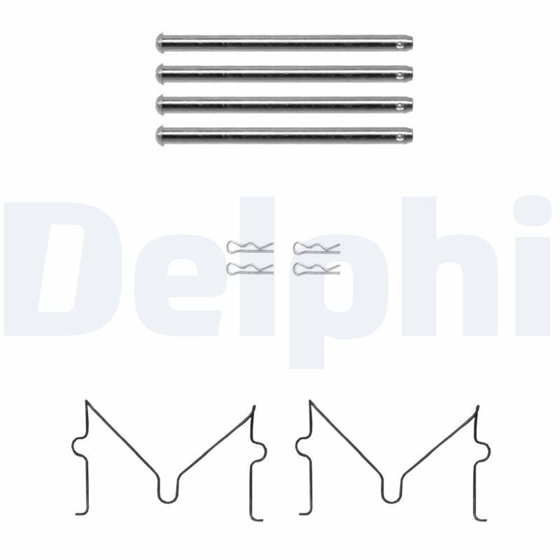 Kit d'accessoires (plaquette de frein) DELPHI