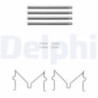 Kit d'accessoires (plaquette de frein) DELPHI