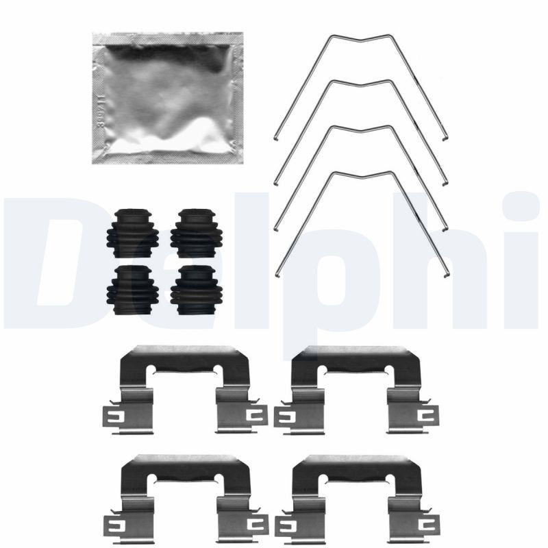 Kit d'accessoires (plaquette de frein) DELPHI