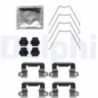 Kit d'accessoires (plaquette de frein) DELPHI