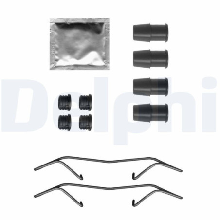 Kit d'accessoires (plaquette de frein) DELPHI