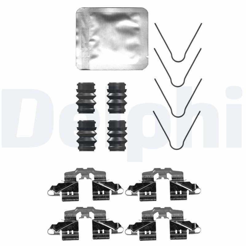 Kit d'accessoires (plaquette de frein) DELPHI