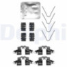 Kit d'accessoires (plaquette de frein) DELPHI