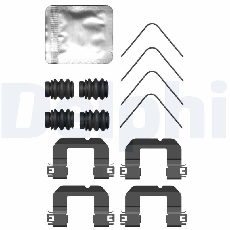 Kit d'accessoires (plaquette de frein) DELPHI