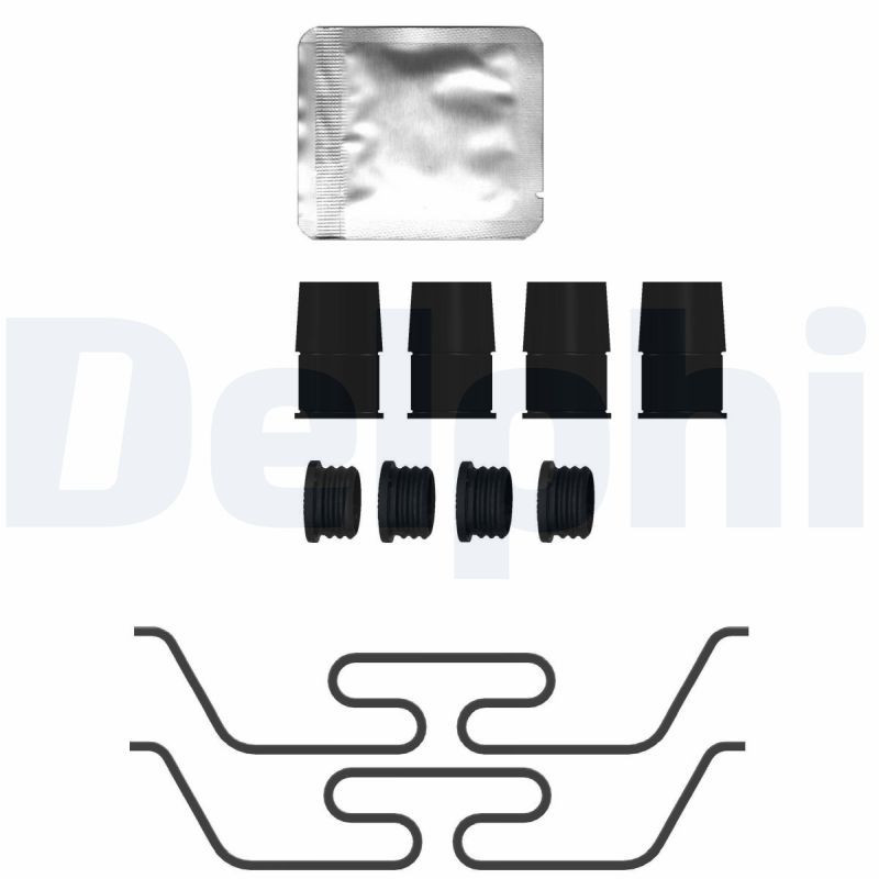 Kit d'accessoires (plaquette de frein) DELPHI