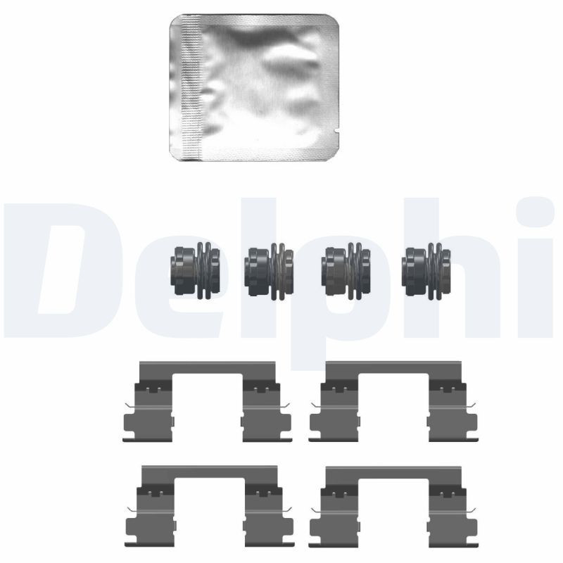Kit d'accessoires (plaquette de frein) DELPHI