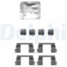 Kit d'accessoires (plaquette de frein) DELPHI