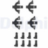 Kit d'accessoires (plaquette de frein) DELPHI