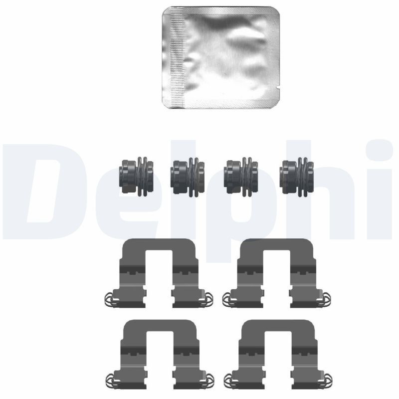 Kit d'accessoires (plaquette de frein) DELPHI