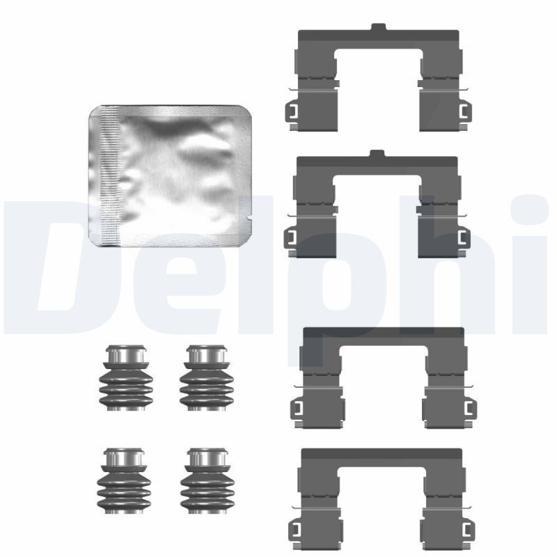 Kit d'accessoires (plaquette de frein) DELPHI