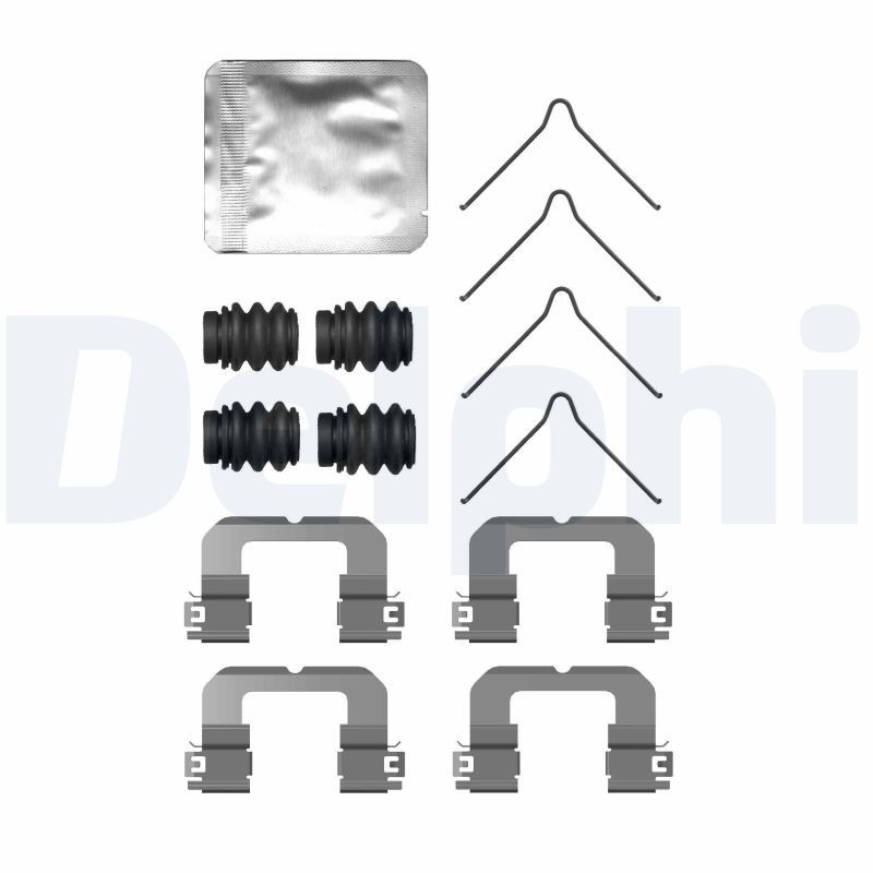 Kit d'accessoires (plaquette de frein) DELPHI