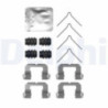 Kit d'accessoires (plaquette de frein) DELPHI