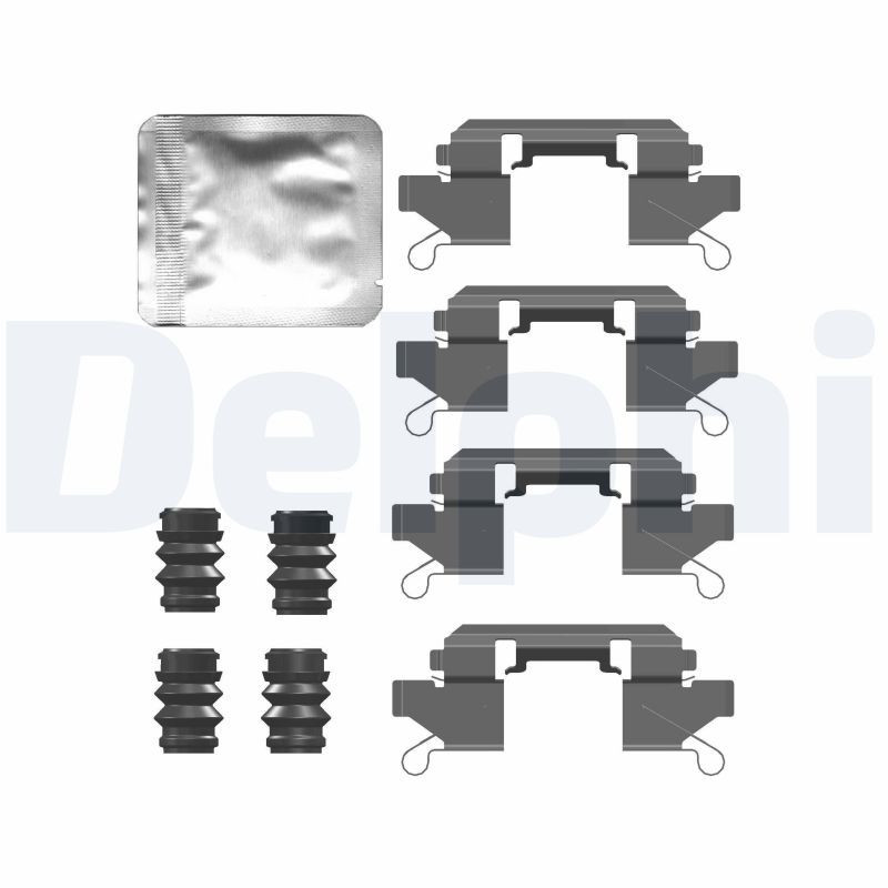 Kit d'accessoires (plaquette de frein) DELPHI