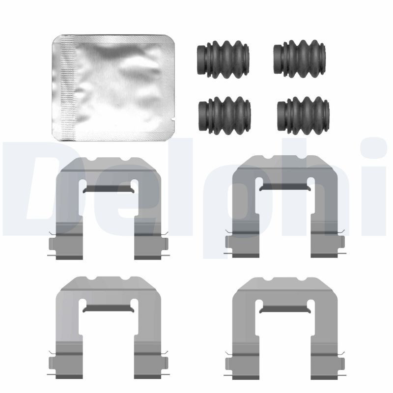 Kit d'accessoires (plaquette de frein) DELPHI