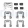 Kit d'accessoires (plaquette de frein) DELPHI