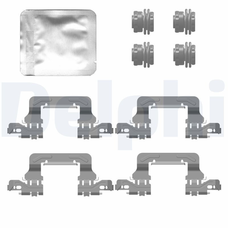 Kit d'accessoires (plaquette de frein) DELPHI