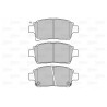 Jeu de quatre plaquettes de frein à disque VALEO