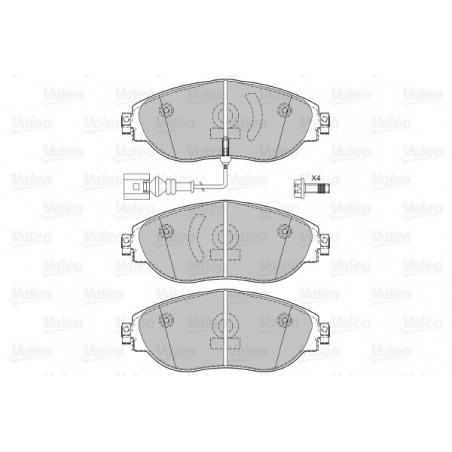 Jeu de quatre plaquettes de...
