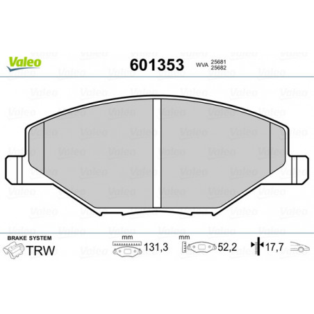 Jeu de quatre plaquettes de...