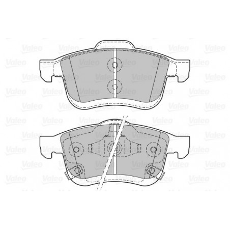 Jeu de quatre plaquettes de...