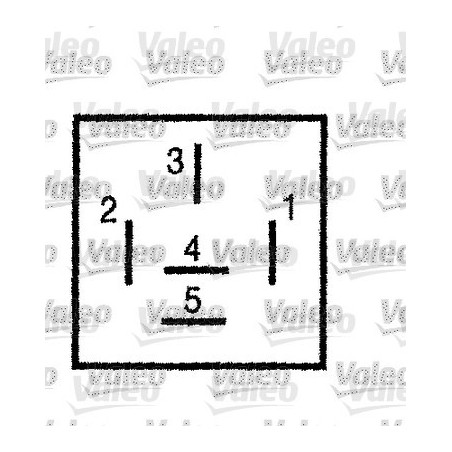 Relais (courant de travail) VALEO