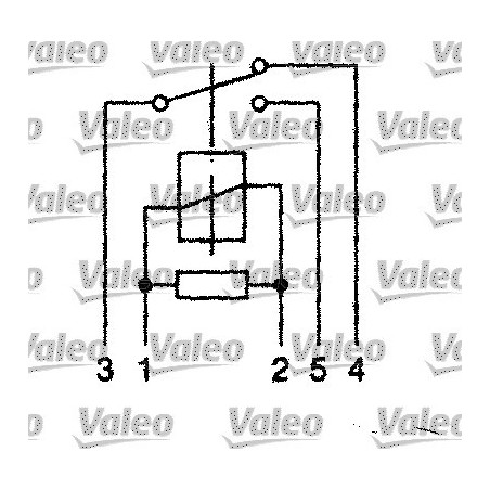 Relais (courant de travail) VALEO