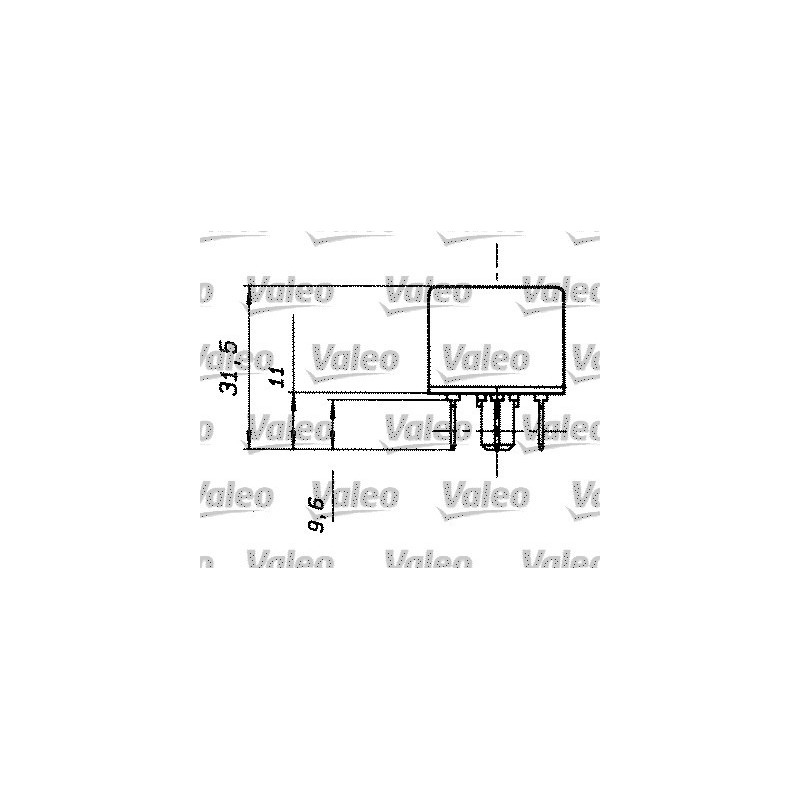Relais (courant de travail) VALEO
