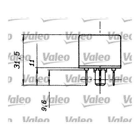 Relais (courant de travail) VALEO