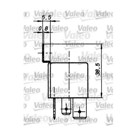 Relais (courant de travail) VALEO