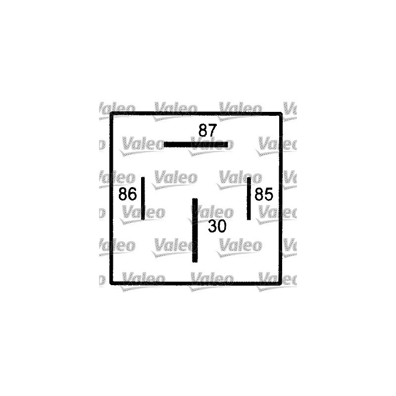 Relais (courant de travail) VALEO