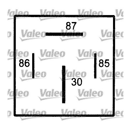Relais (courant de travail) VALEO