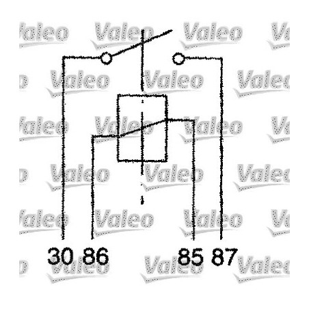 Relais (courant de travail) VALEO