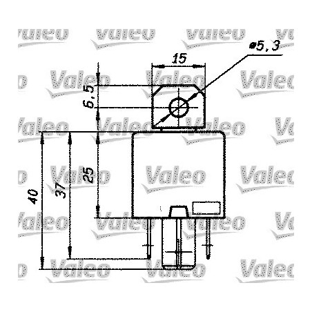 Relais (courant de travail) VALEO