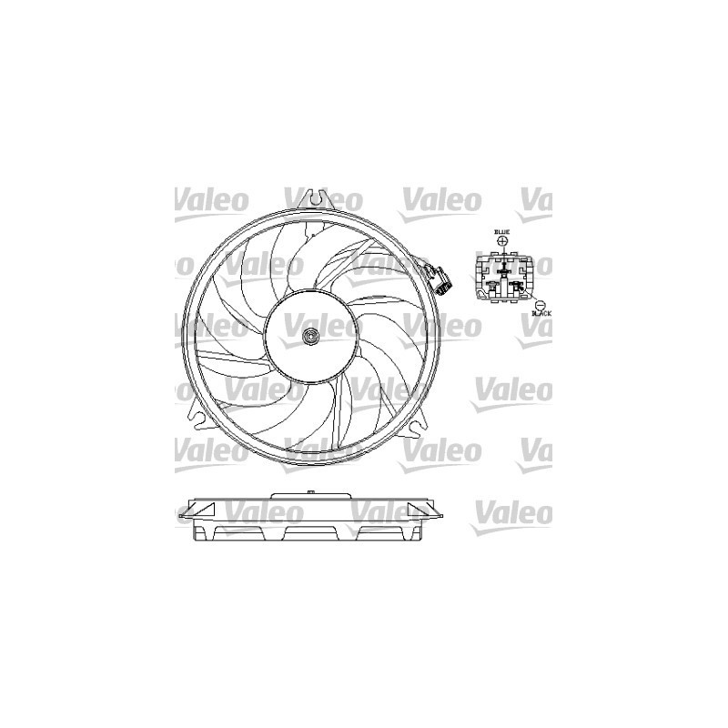 Ventilateur (refroidissement moteur) VALEO