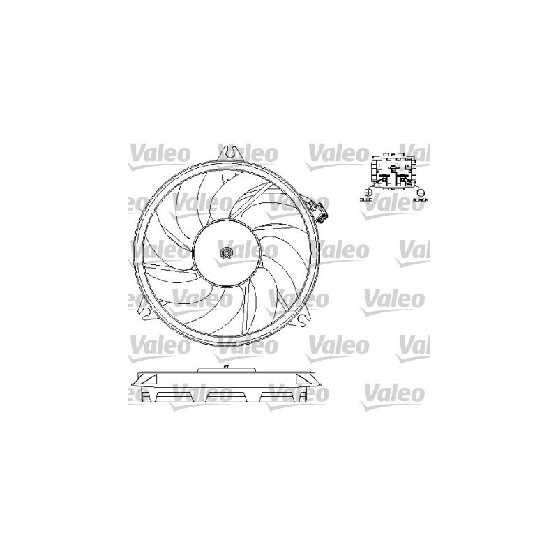 Ventilateur (refroidissement moteur) VALEO