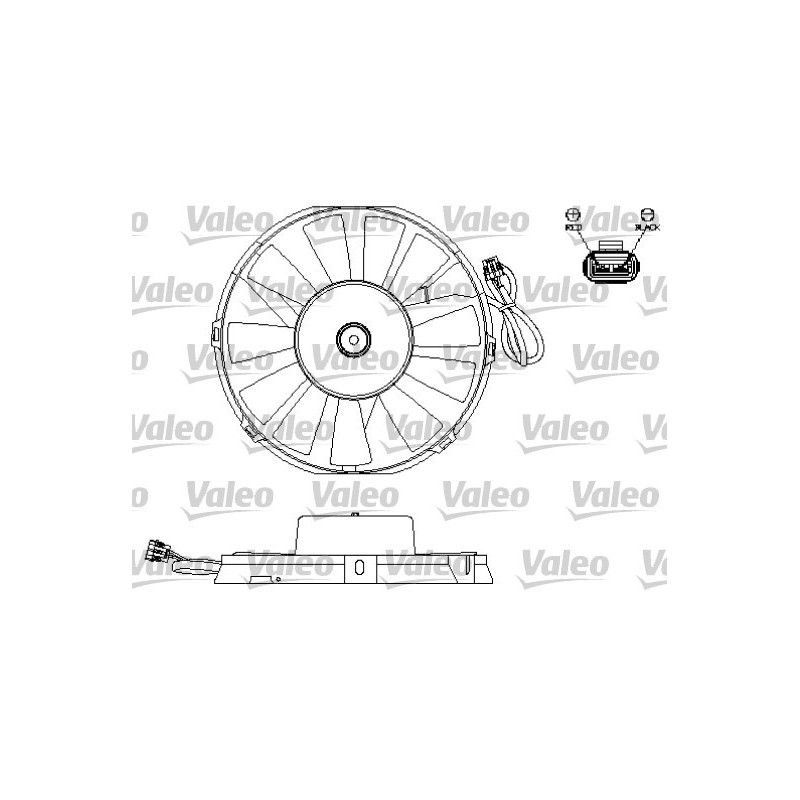Ventilateur (refroidissement moteur) VALEO