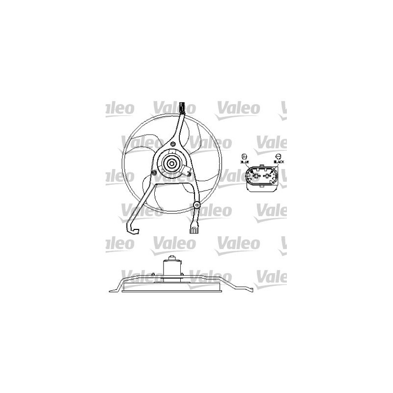Ventilateur (refroidissement moteur) VALEO