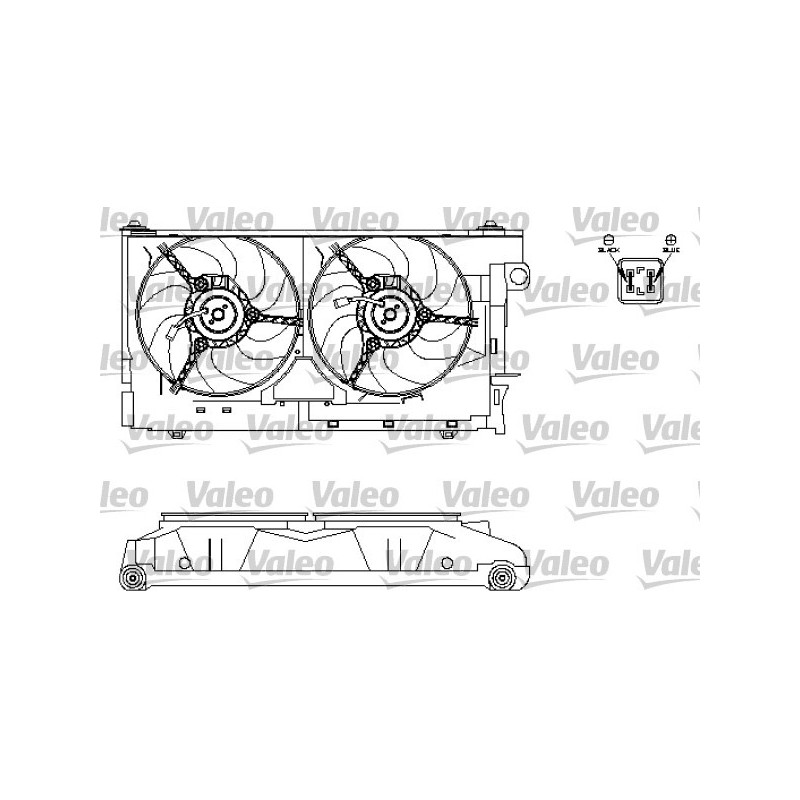 Ventilateur (refroidissement moteur) VALEO