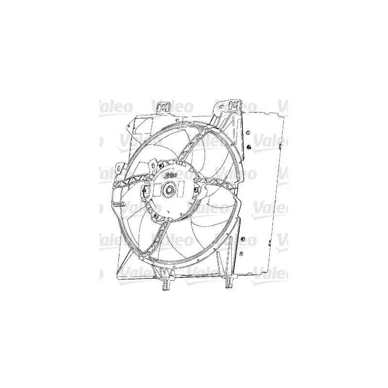 Ventilateur (refroidissement moteur) VALEO