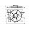 Ventilateur (refroidissement moteur) VALEO