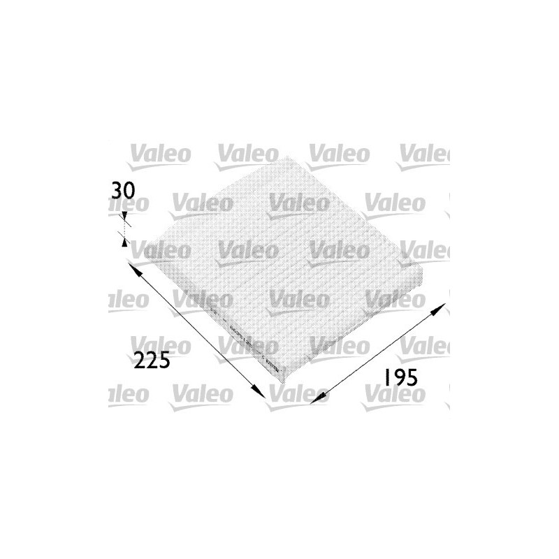 Filtre d'habitacle VALEO