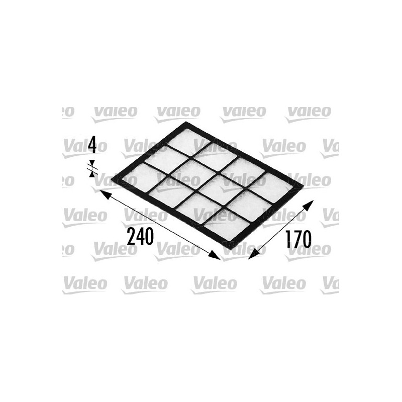Filtre d'habitacle VALEO