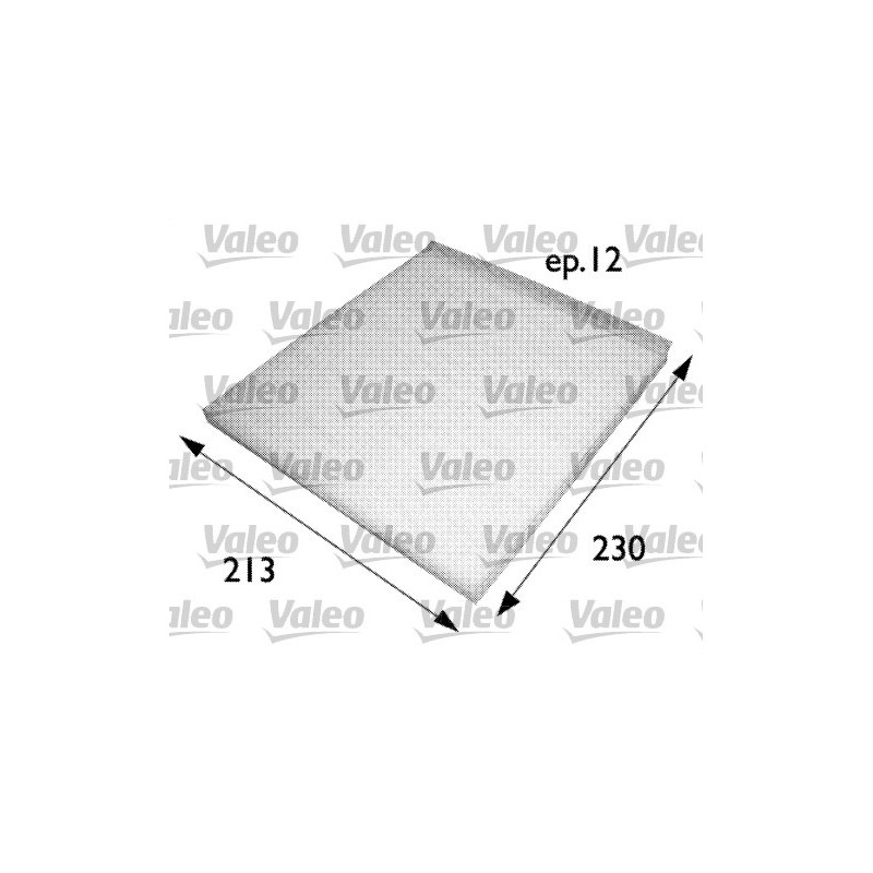 Filtre d'habitacle VALEO