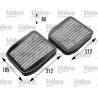 Filtre d'habitacle VALEO
