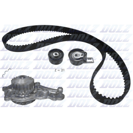 Kit de distribution + pompe à eau DOLZ